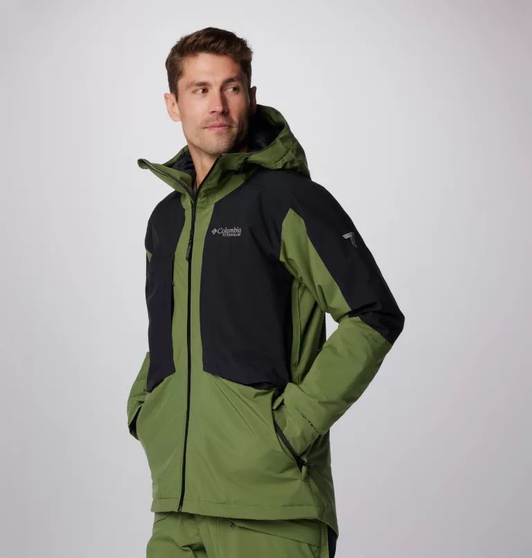 Green Columbia® Highland Summit™ II Men Jackets | QEUZOC-046