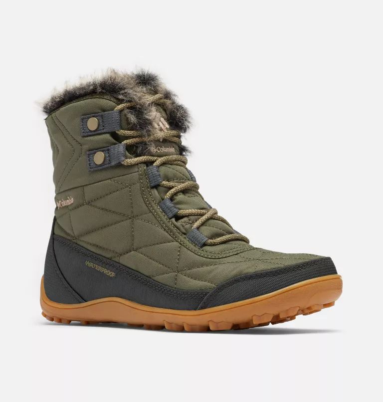 Green Columbia® Minx™ Shorty III Women Boots | ISZFPW-075