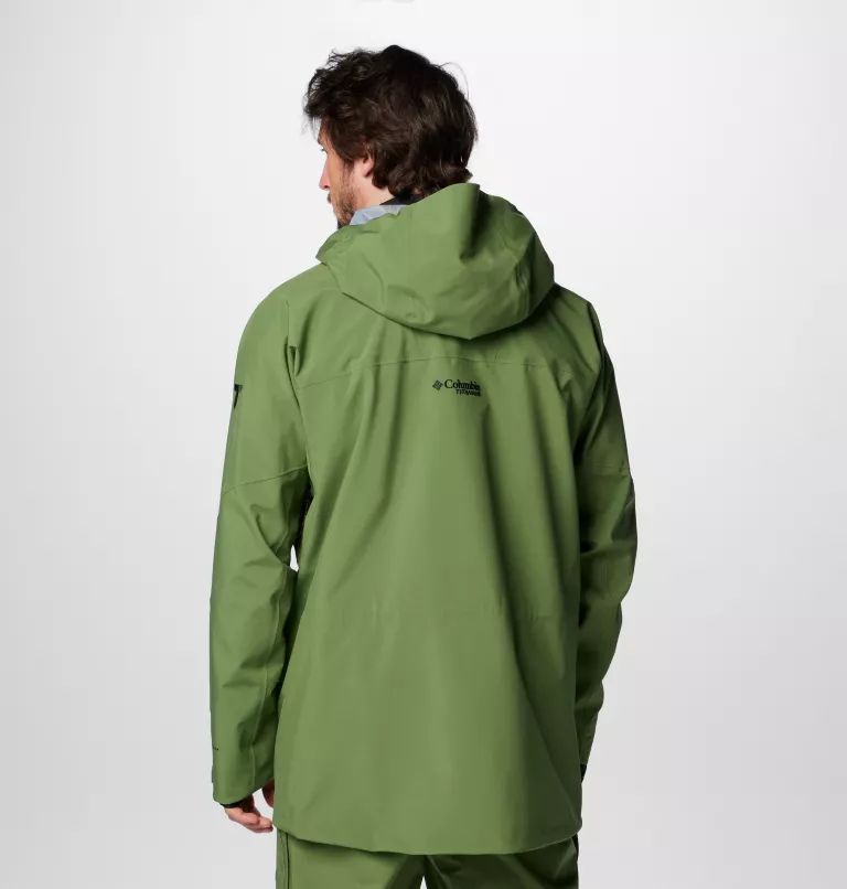 Green Columbia® Platinum Peak™ II 3L Shell Men Jackets | BEJIQY-912