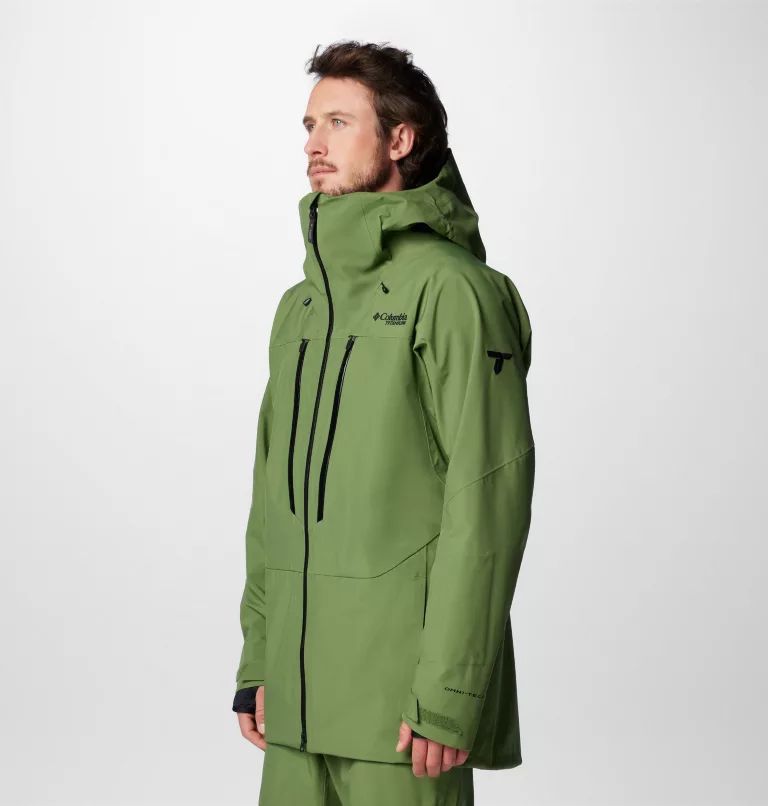 Green Columbia® Platinum Peak™ II 3L Shell Men Jackets | BEJIQY-912