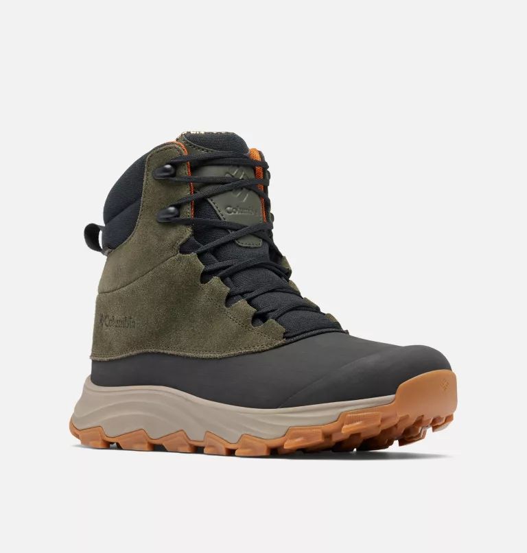 Green / Black Columbia® Expeditionist™ Shield Men Winter Boots | VXSHYQ-586