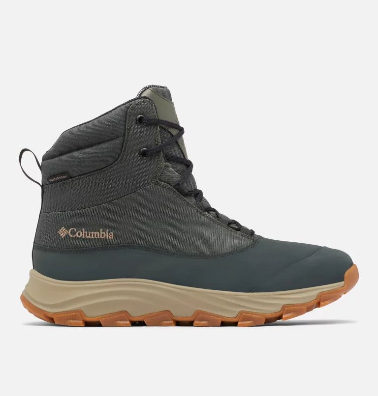 Grey Columbia® Expeditionist™ Protect Omni-Heat™ Men Winter Boots | WRMOTL-975