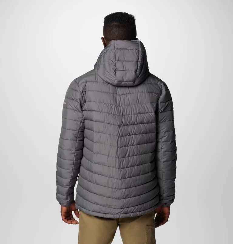 Grey Columbia® Slope Edge™ II Men Hooded Jackets | OYKCGW-685