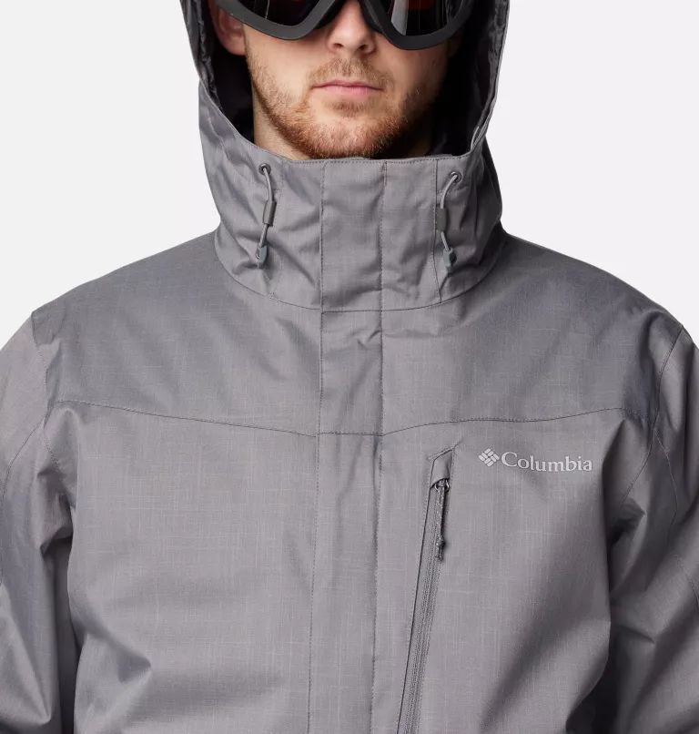 Grey Columbia® Whirlibird™ V Interchange Men Insulated Jackets | QNYLBJ-637