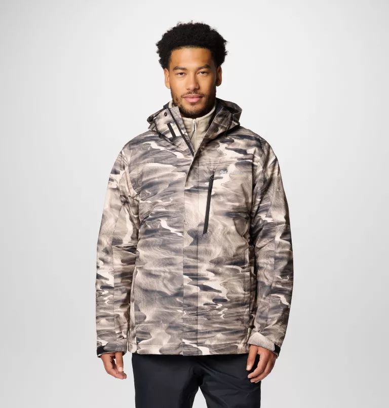 Grey Columbia® Whirlibird V™ Printed Interchange Men Jackets | NKDZXP-083