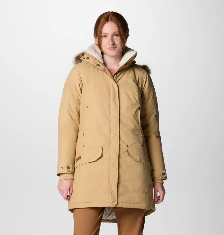 Khaki Columbia® Icelandite™ TurboDown™ II Women Jackets | ZRNAGD-320