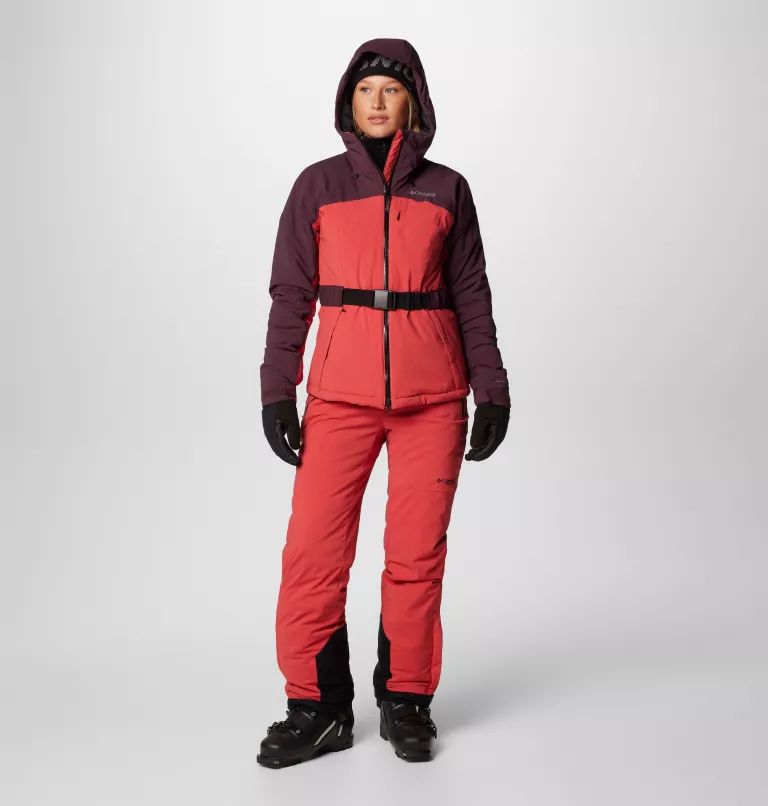 Red Columbia® Cirque Bowl™ Insulated Women Jackets | YLVMEK-247