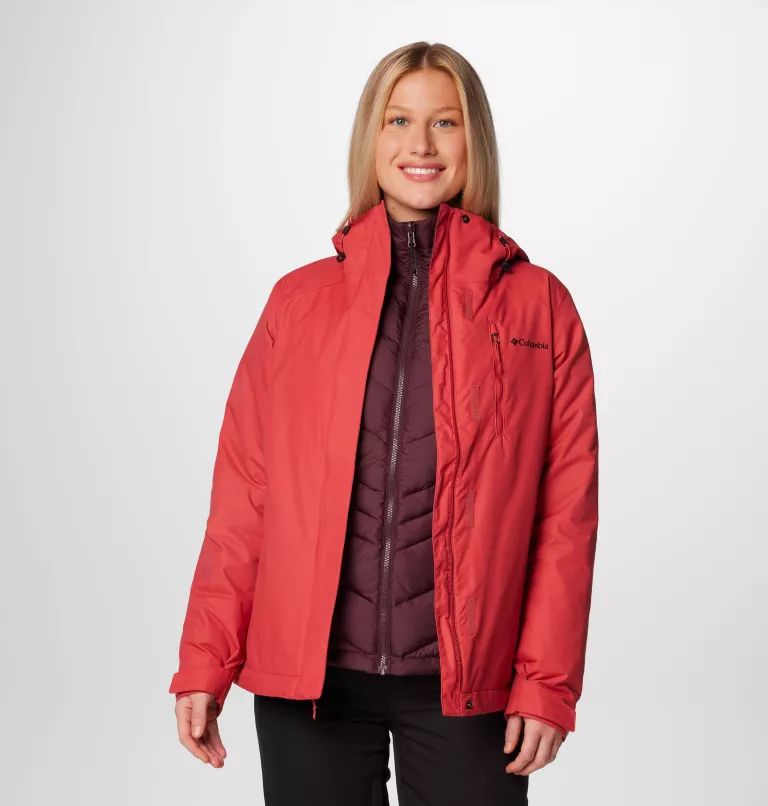 Red Columbia® Whirlibird™ V Interchang Women Down Jackets | UIHCXG-153