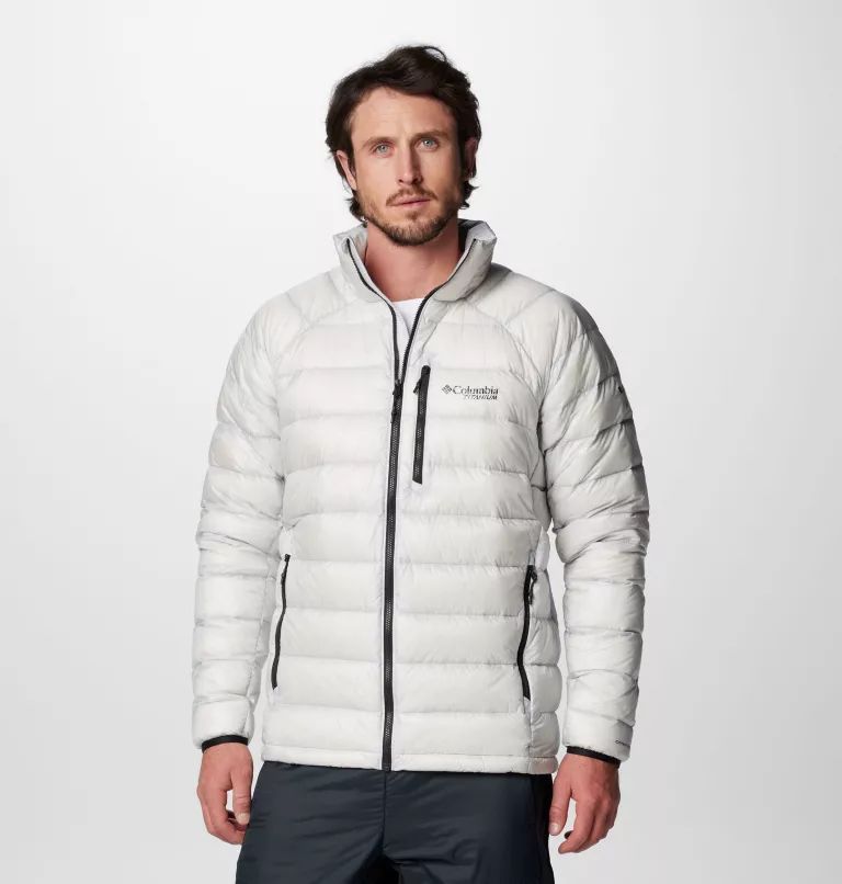 White Columbia® Arctic Crest™ Men Down Jackets | OEUKLQ-408